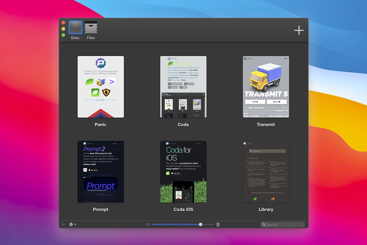 Coda 2 screenshot 1